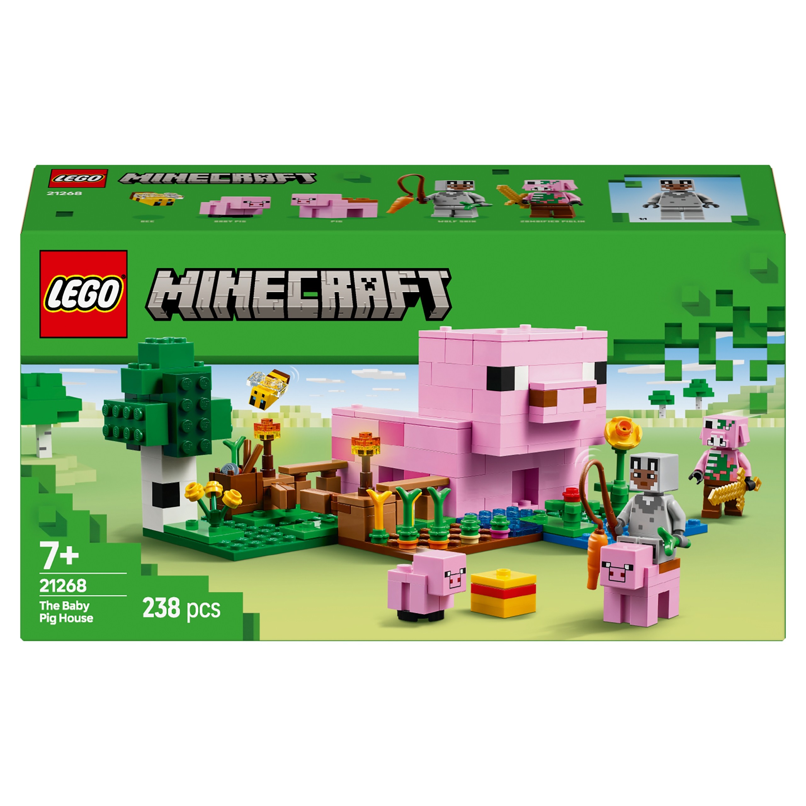 LEGO Minecraft 21268 Prasiatko a jeho domček